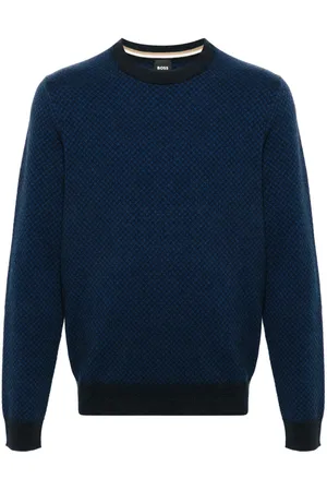 HUGO BOSS Pullover mit Logo-Detail