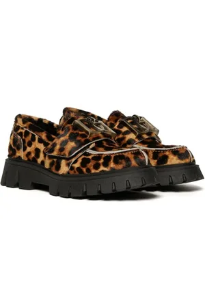 Dsquared2 Loafer mit Leoparden-Print