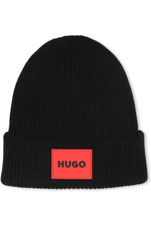HUGO BOSS Mütze mit Logo-Applikation