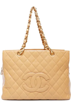 CHANEL 2001-2002 Grand Shopping Tote Bag
