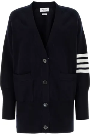 Thom Browne Gestrickter Cardigan mit vier Streifen