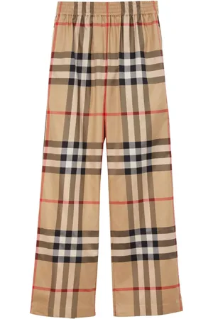Burberry Hose mit Karomuster