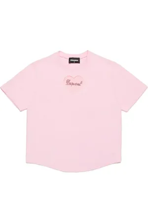 Dsquared2 T-Shirt mit Herzapplikation