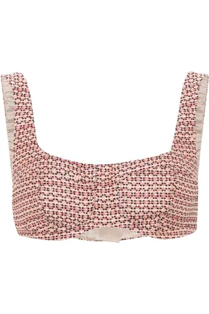 AMIRI Bralet aus Tweed