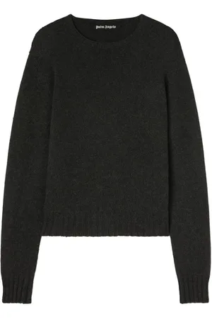 Palm Angels Pullover mit Logo-Intarsie