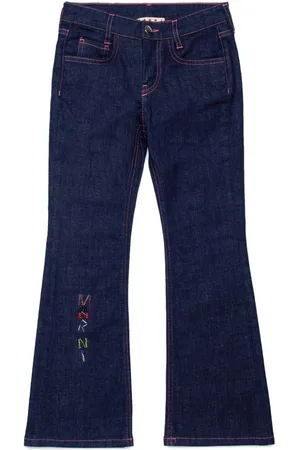 Marni Jeans mit Logo-Patch