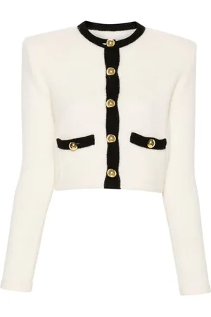Alessandra Rich Klassischer Cropped-Cardigan