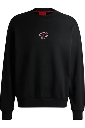HUGO BOSS Sweatshirt mit Logo-Print