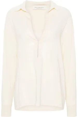 Serafini Bluse aus Krepp