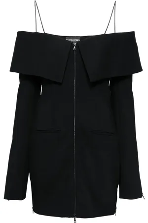 DAVID KOMA Minikleid im Layering-Look