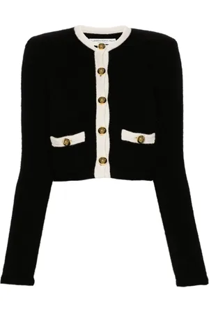 Alessandra Rich Klassischer Cropped-Cardigan