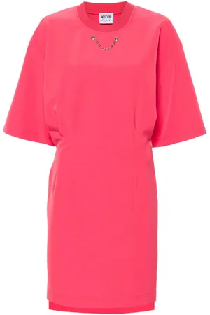Moschino Midikleid mit Kettendetail