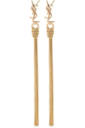 Saint Laurent Cassandre Ohrringe mit Quaste