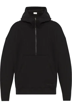 Saint Laurent Hoodie mit kurzem Reißverschluss