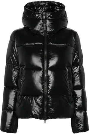 save the duck Gefütterte Jacke mit Logo-Patch