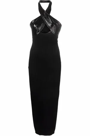 Courrèges Midikleid mit Cut-Outs