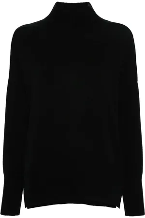 Allude Kaschmirpullover mit Stehkragen