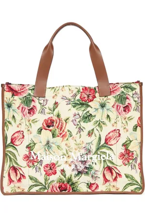 Maison Margiela Großer Shopper mit Blumen-Print