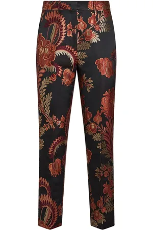 Etro Tapered-Hose mit Jacquardmuster