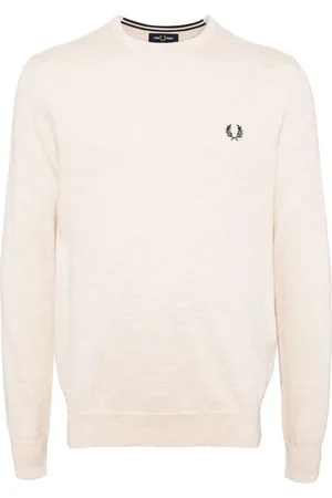 Fred Perry Pullover mit Rundhalsausschnitt