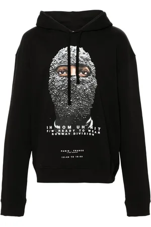 Ih Nom Uh Nit Black Mask Hoodie