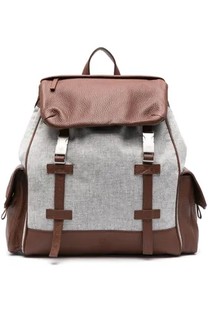 ELEVENTY Rucksack mit Kontrasteinsätzen