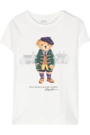 Ralph Lauren T-Shirt mit Polo Bear-Print