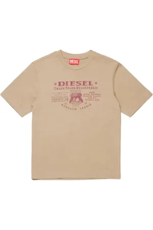 Diesel T-Shirt mit Jacron-Print