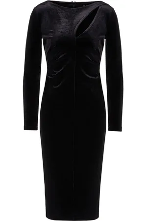 Armani Exchange Midikleid mit Cut-Outs