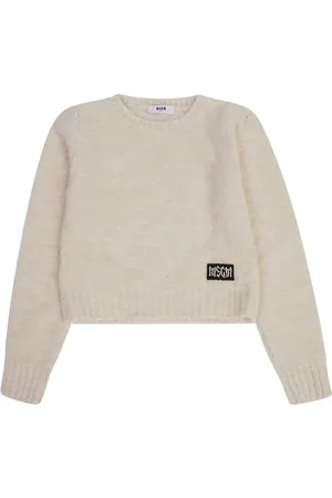 Msgm Sweatshirt mit Logo-Applikation
