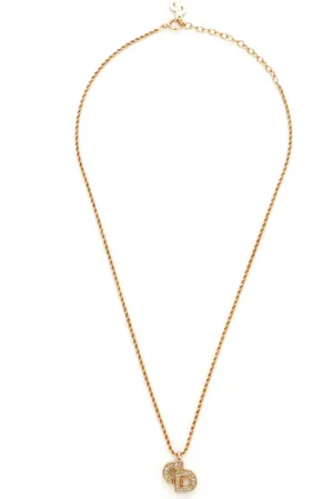 Dior Halskette mit Logo-Anhänger