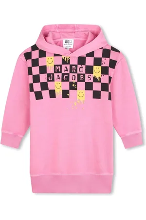 Marc Jacobs Kariertes Kleid mit Kapuze