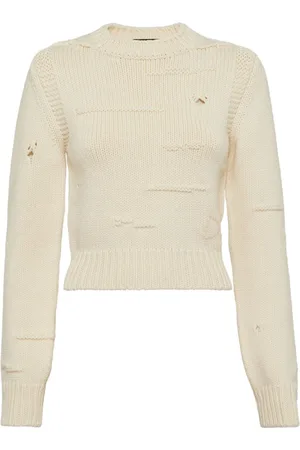 Dsquared2 Strickpullover mit Distressed-Detail