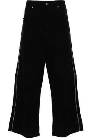 LU’U DAN Jeans mit seitlichem Reißverschluss