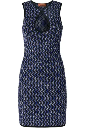 Missoni Minikleid mit Pailletten