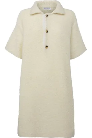 J.W.Anderson Strickkleid mit Logo-Schild