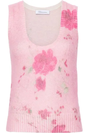 BLUMARINE Tanktop mit Rosen-Print