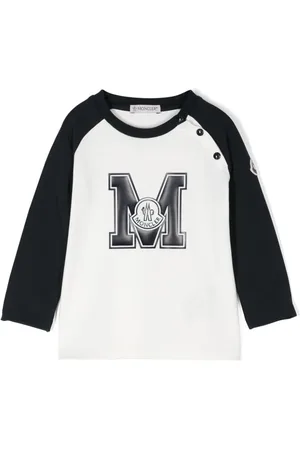 Moncler T-Shirt mit gummiertem Logo