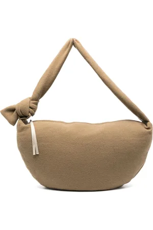 ALYSI Schultertasche aus Wolle