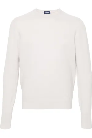 DRUMOHR Klassischer Kaschmirpullover