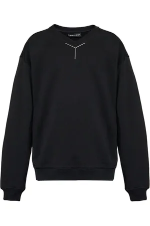 Y / PROJECT Pullover mit Logo-Schild