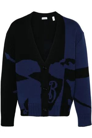 Burberry Cardigan mit Ritteremblem