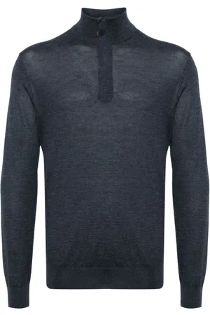 N.PEAL Regant FG Pullover mit kurzem Reißverschluss