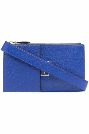 Fendi Schultertasche mit Logo-Schild
