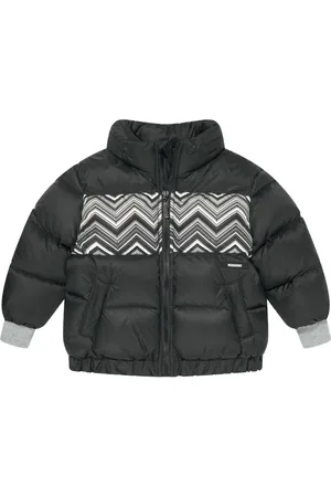 Missoni Gefütterte Jacke mit Zickzackmuster