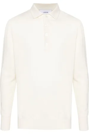LARDINI Polo-Pullover aus Kaschmir