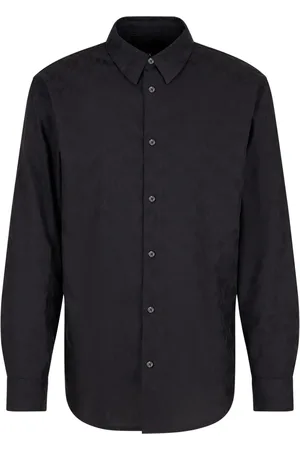 Armani Exchange All-over logo-print shirt