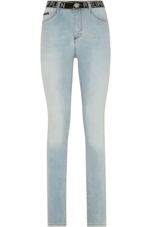 Philipp Plein Jeggings mit hohem Bund