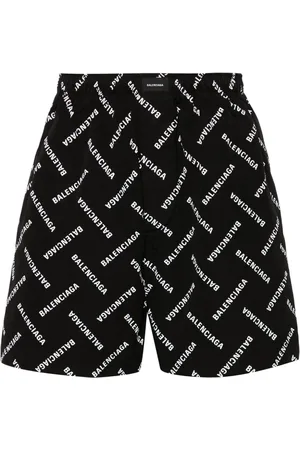 Balenciaga Shorts mit Logo-Print