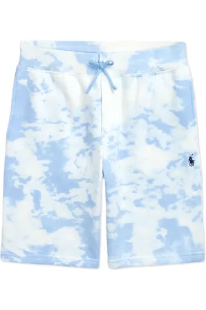 Ralph Lauren Fleece-Shorts mit Batik-Print